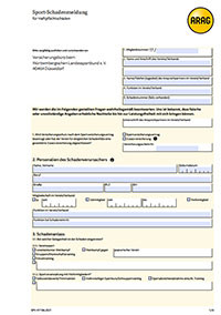 Sport Schadenhaftpflicht WLSB